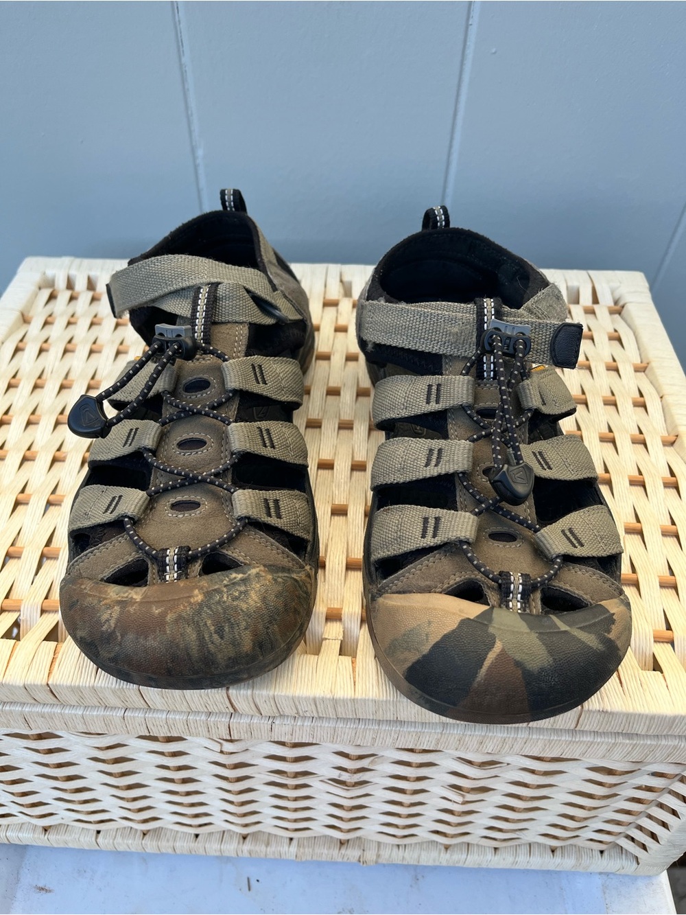 Keen Brown Black Camo Sport Sandals